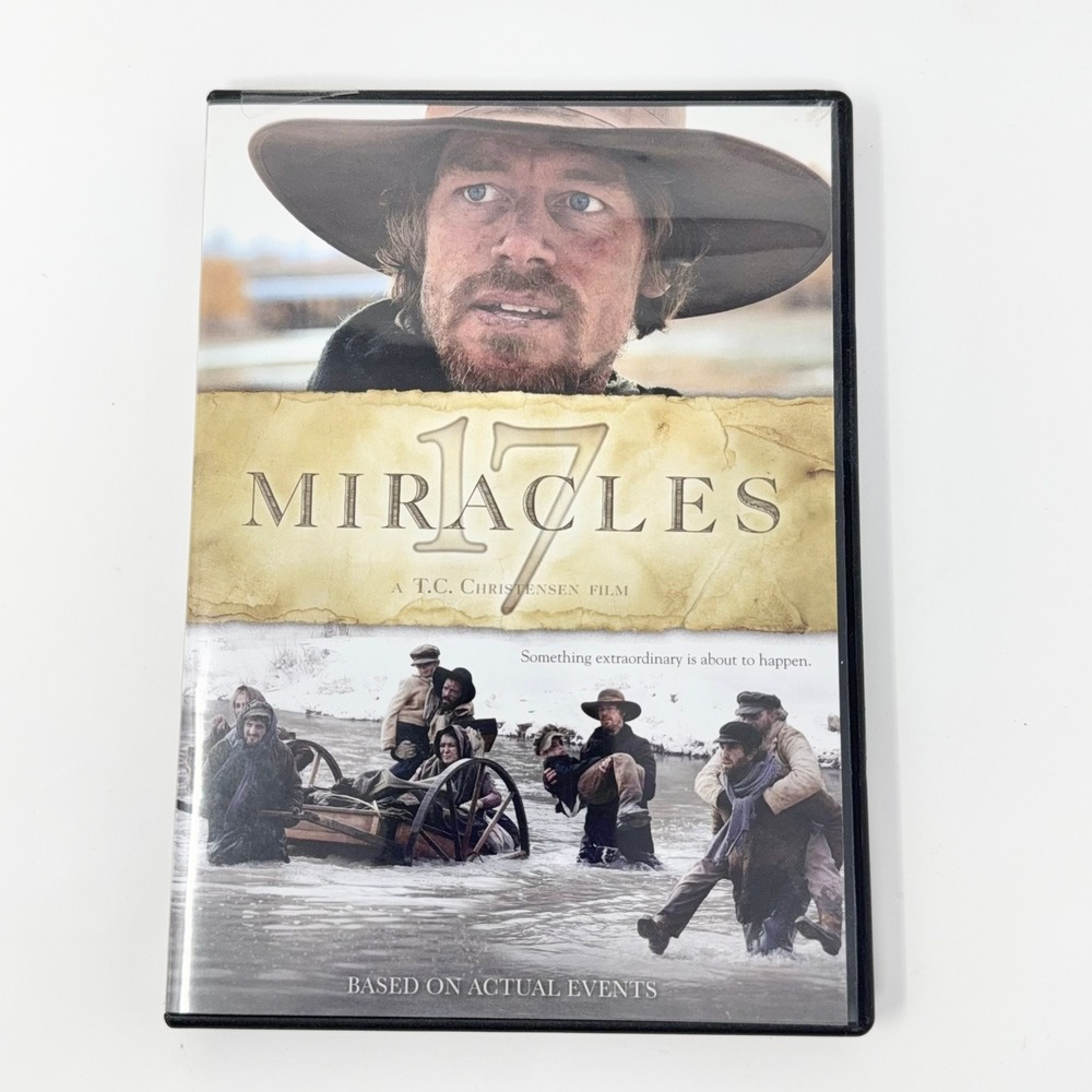 17 Miracles DVD 2011 T.C. Christensen Mormon Pioneer History True Story PG